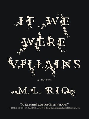 cover image of If We Were Villains: a Novel